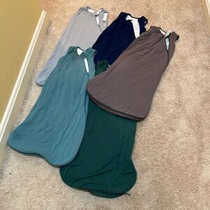 Kyte BABY Sleep Sacks - Blue, Navy, Gray, Green